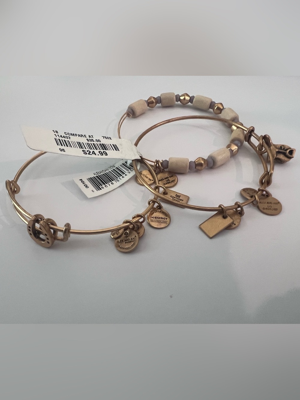 Kentucky Derby Alex and Ani Bracelet Set